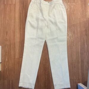 Elegant White Women's Pants